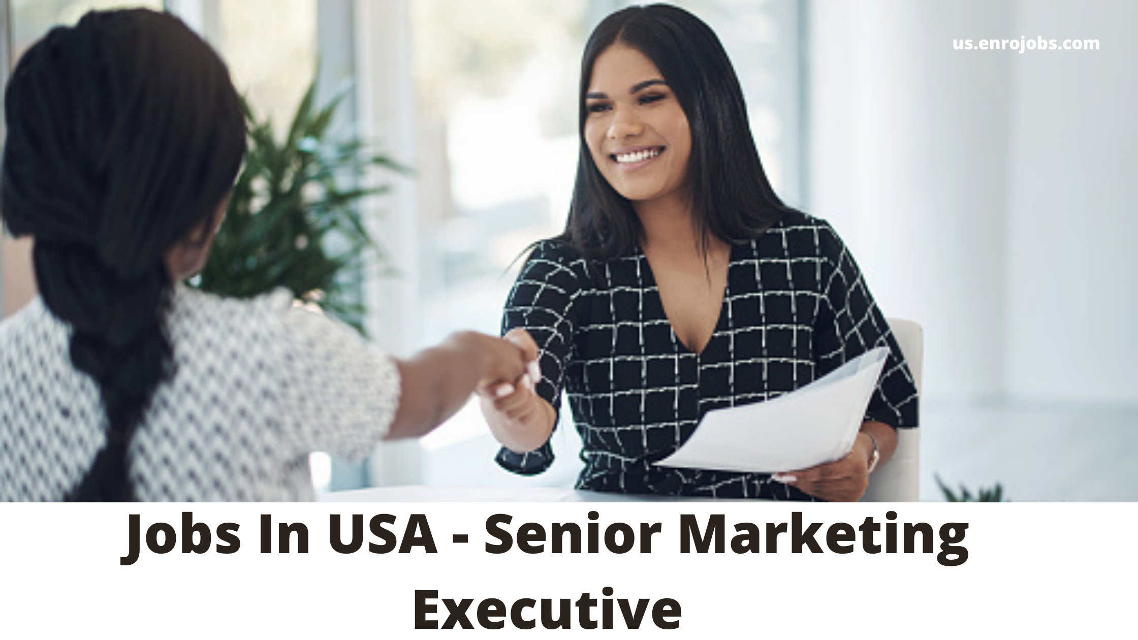 Jobs In USA - Senior Marketing Executive